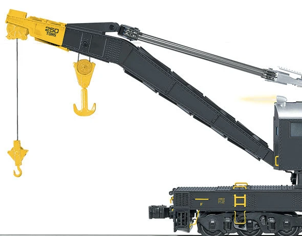 Lionel 6-29832 O Gauge Chessie System Crane Car With TMCC Command Control - NOS 4 Lionel 6-29832 O Gauge Chessie System Crane Car With TMCC Command Control - NOS - Image 4