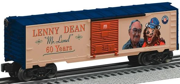 Lionel 6-39252 O Gauge Lenny Dean 60th Anniversary Boxcar - NOS 1 Lionel 6-39252 O Gauge Lenny Dean 60th Anniversary Boxcar - NOS