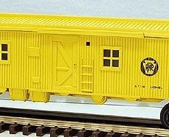 Lionel 6-5724 O Gauge Illuminated Bunk Car Pennsylvania Railroad PRR - NOS