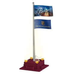 Lionel 6-85271 O Gauge The Polar Express™ Flagpole (Plug-Expand-Play)
