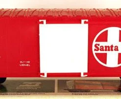 Lionel 6-9626 O Gauge Hi-Cube Boxcar Santa Fe ATSF - NOS